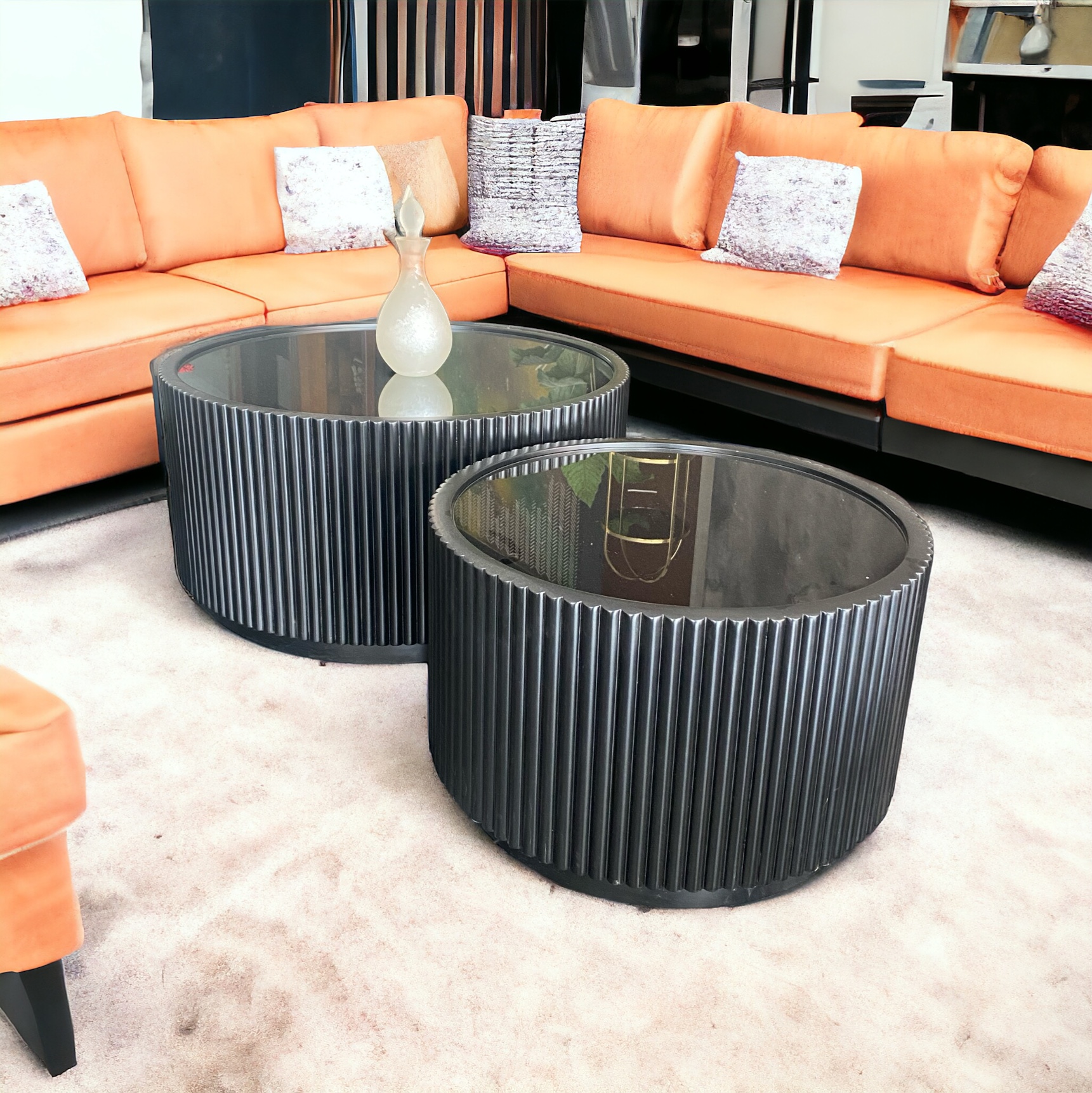 Marjin Orta Sehpa Siyah