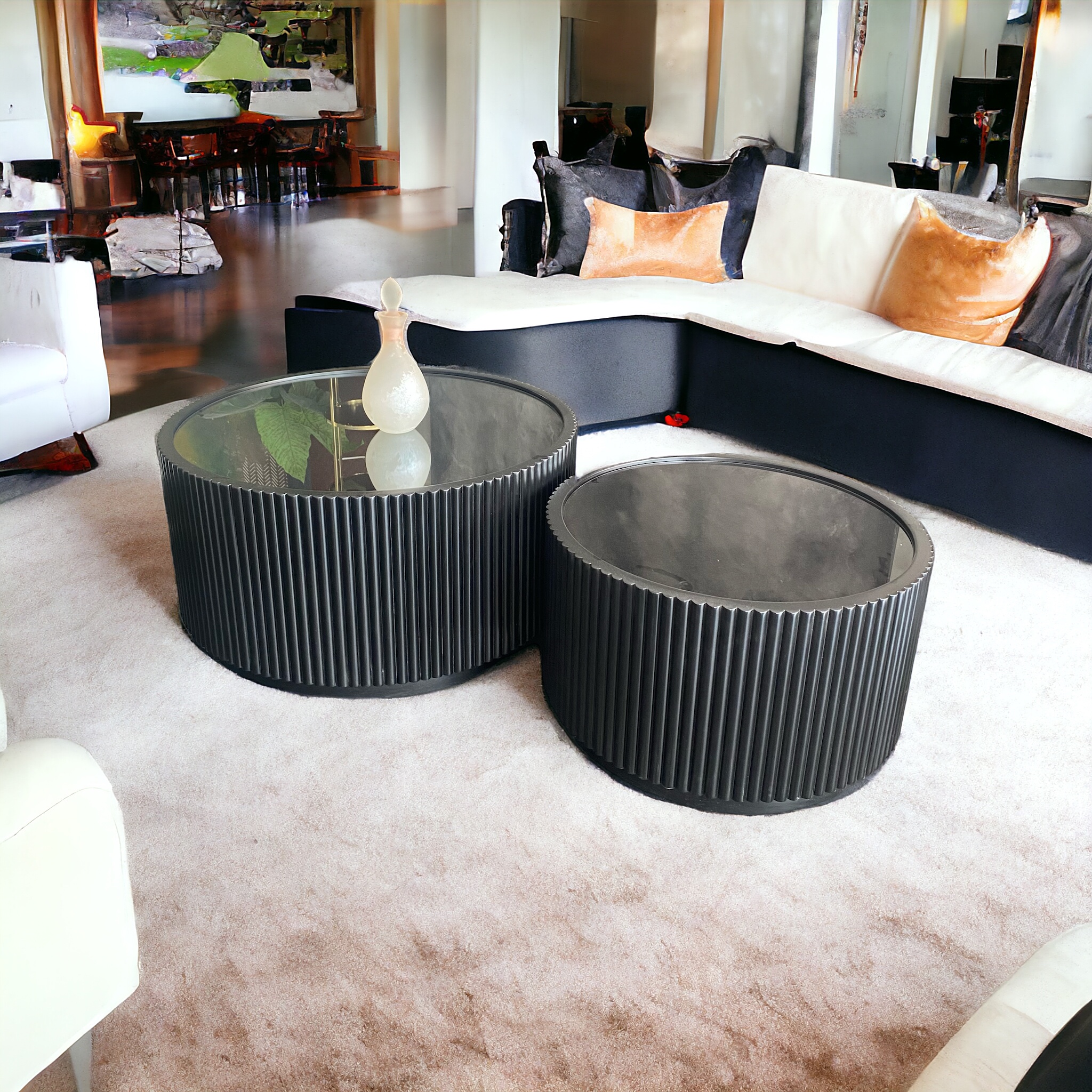 Marjin Orta Sehpa Siyah - Görsel 10