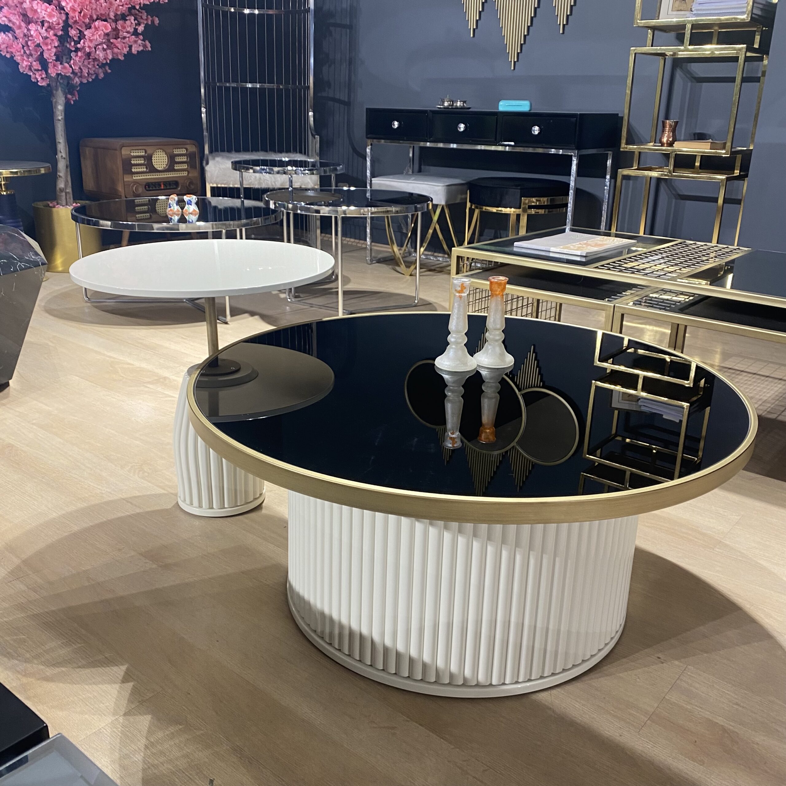 Silver Orta Sehpa Seti - Görsel 5