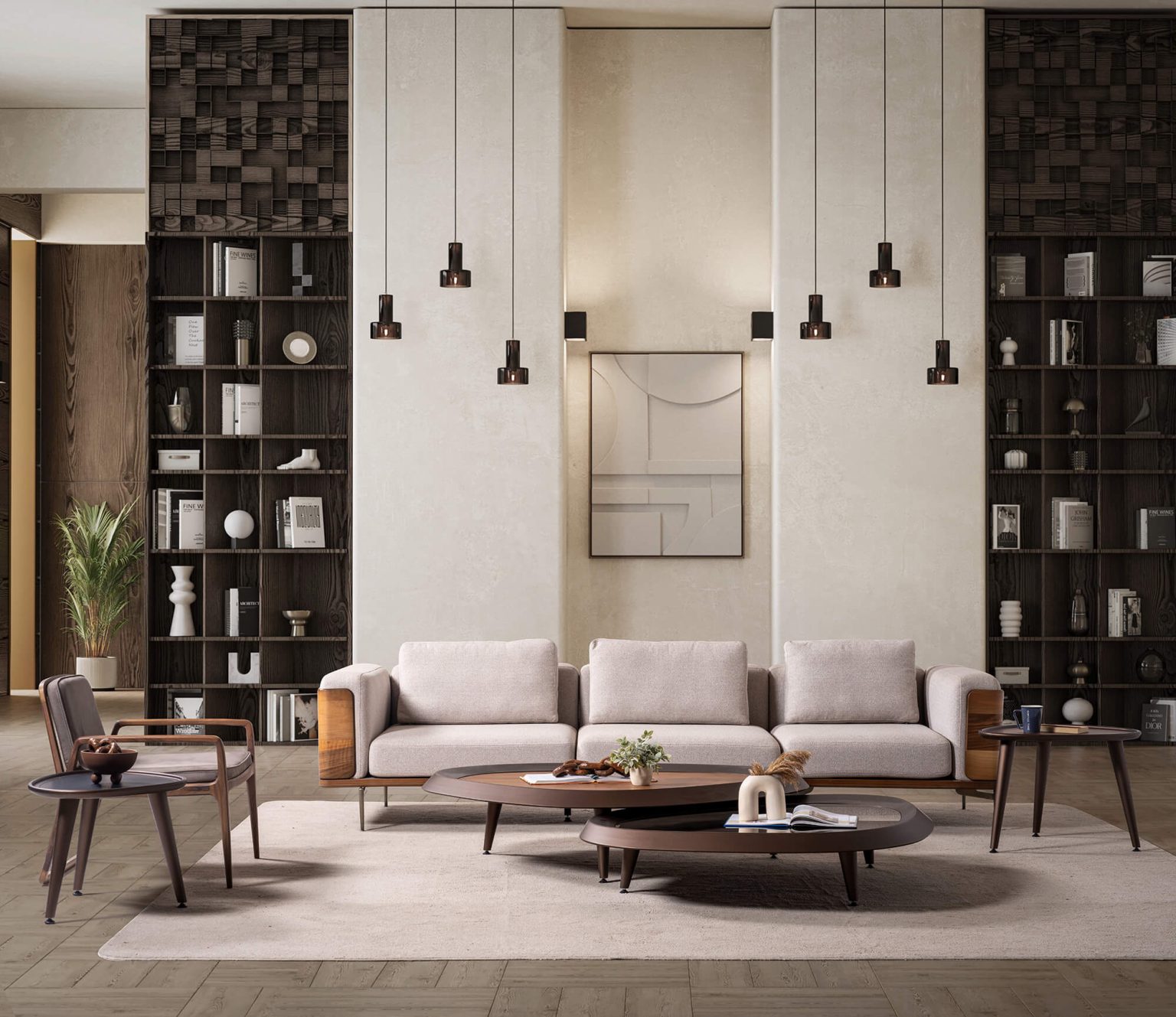 Nexa Orta Sehpa Aynalı - Görsel 3