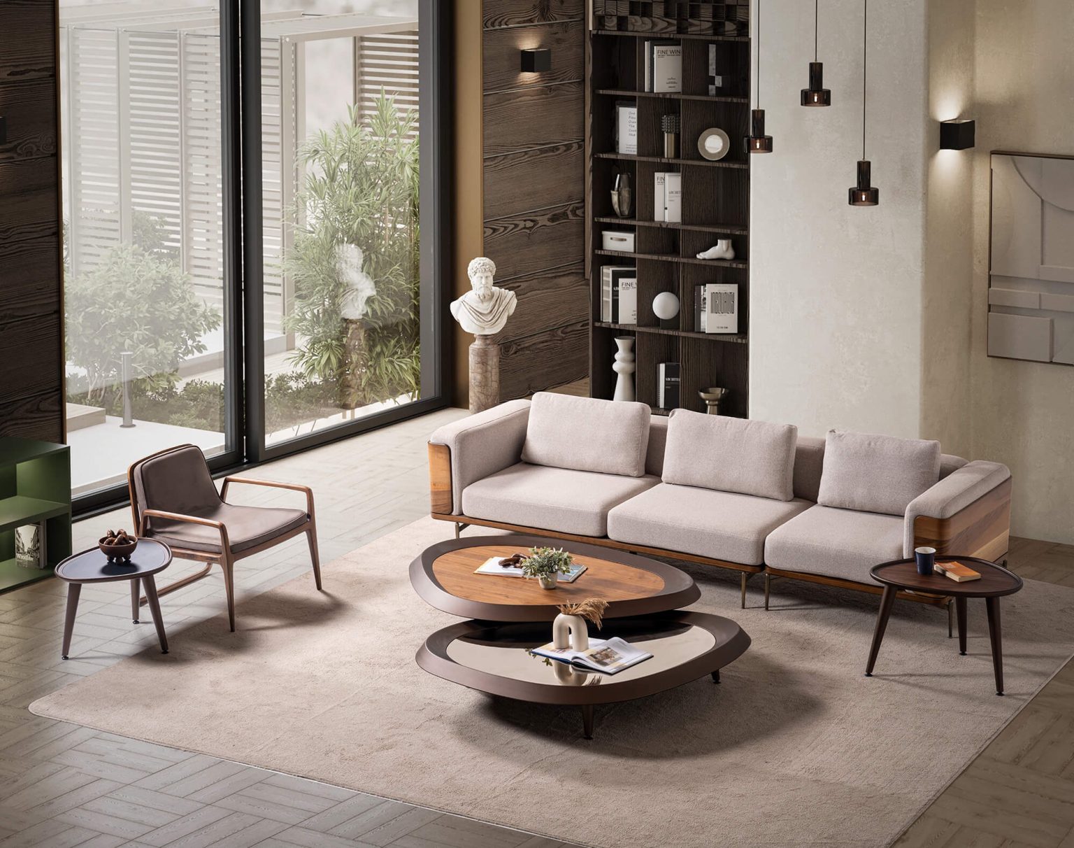 Nexa Orta Sehpa Aynalı - Görsel 4