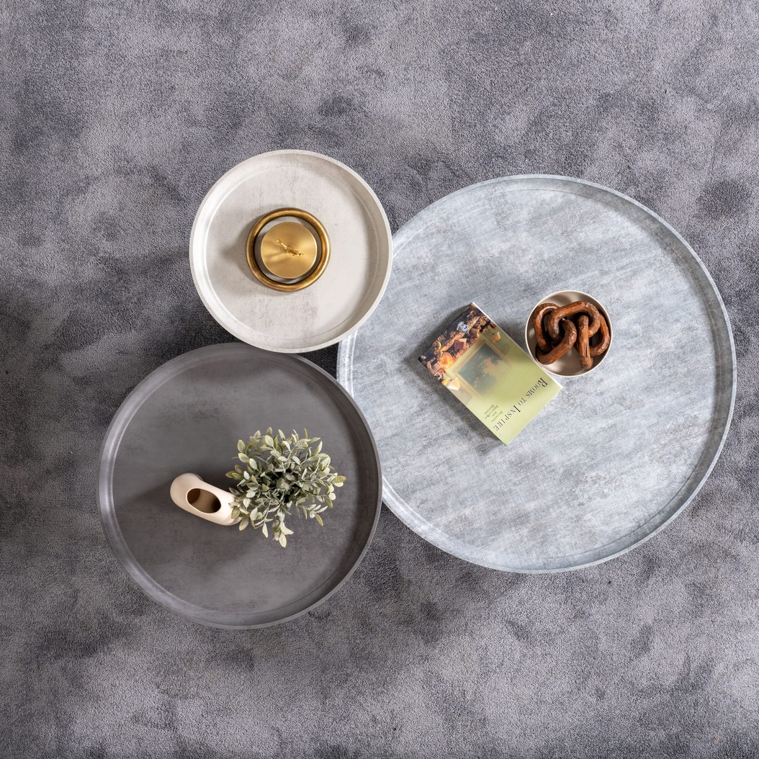 Leona 3’lü Orta Sehpa - Görsel 2