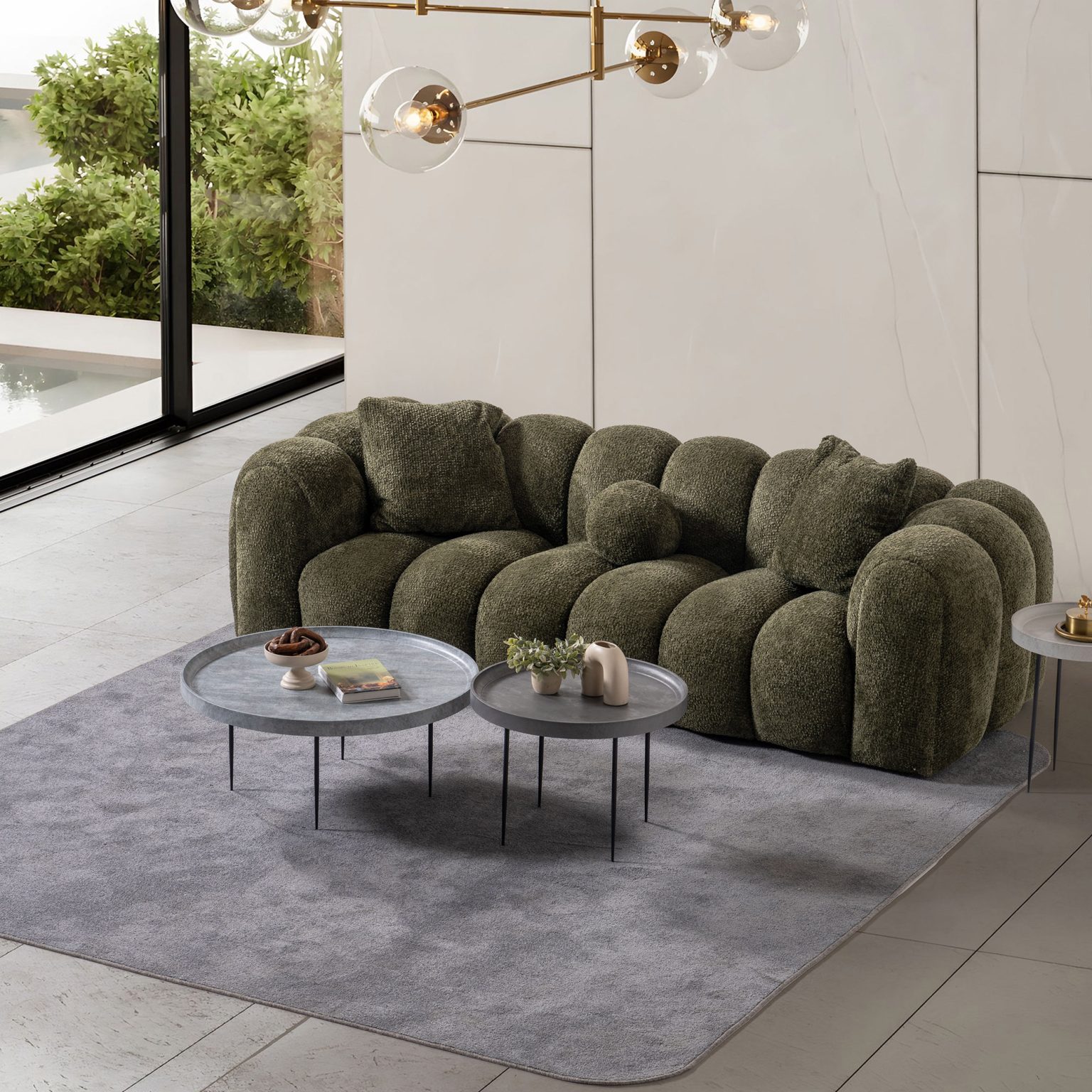 Leona 3’lü Orta Sehpa - Görsel 4