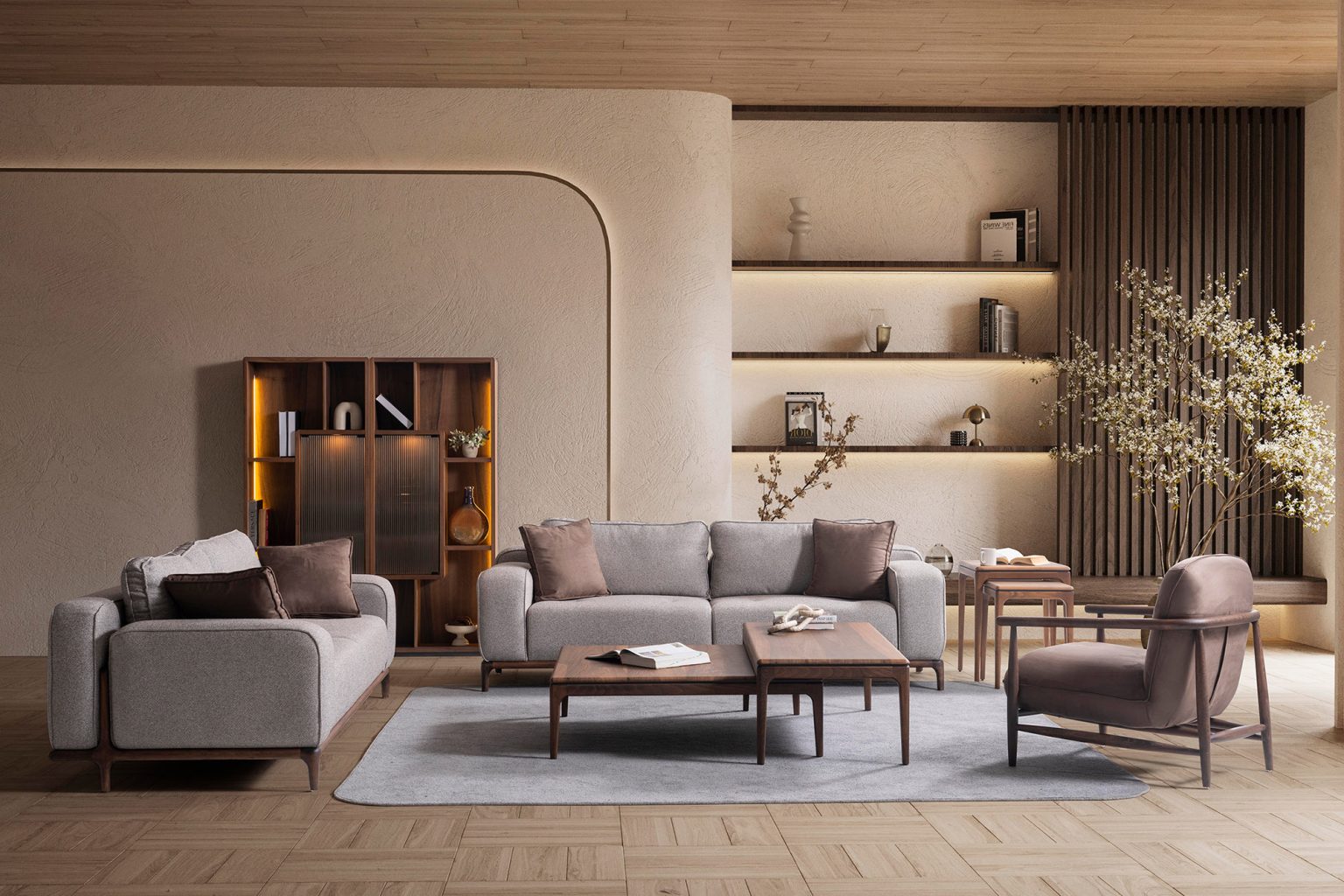 Nokta Orta Sehpa Dikdörtgen - Görsel 3