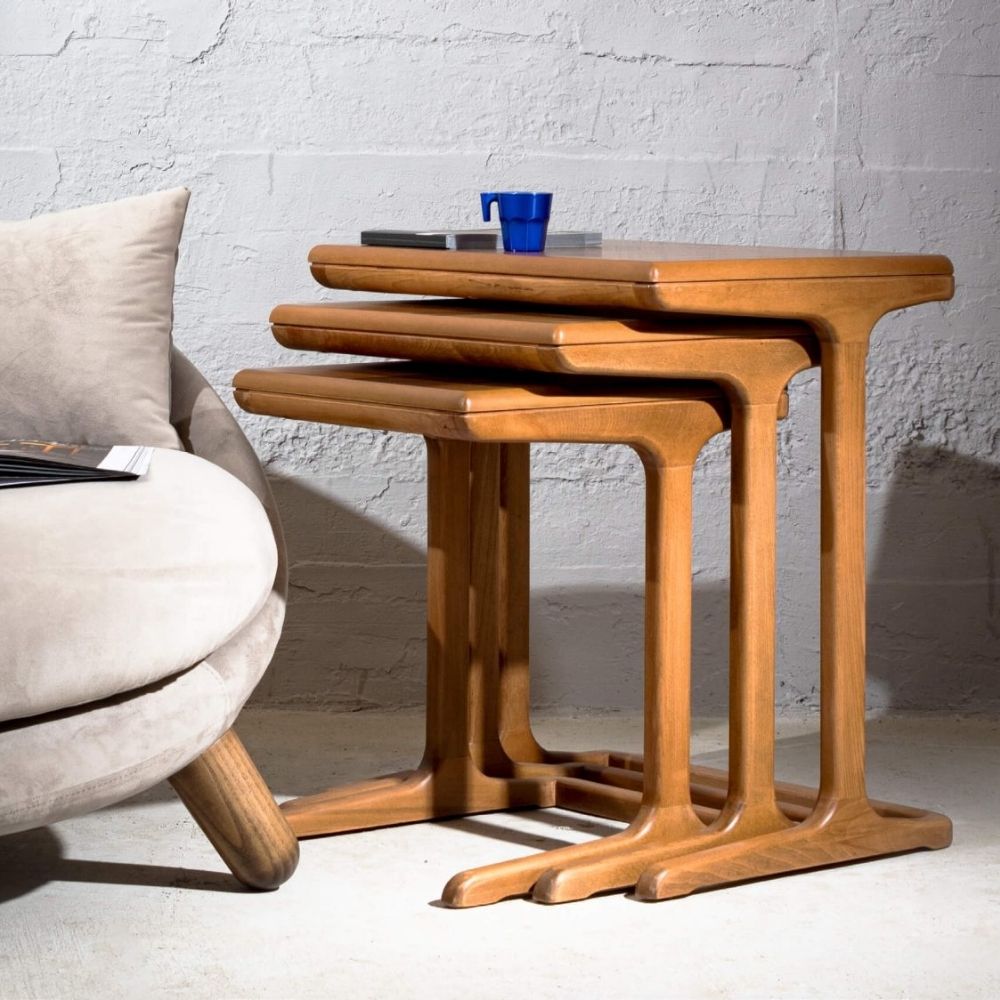 Sansa 3’lü servis sehpa - Görsel 2