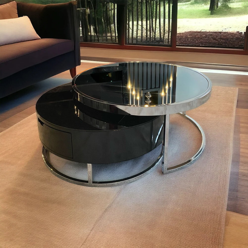 Galaksi Orta Sehpa Krom - Görsel 3