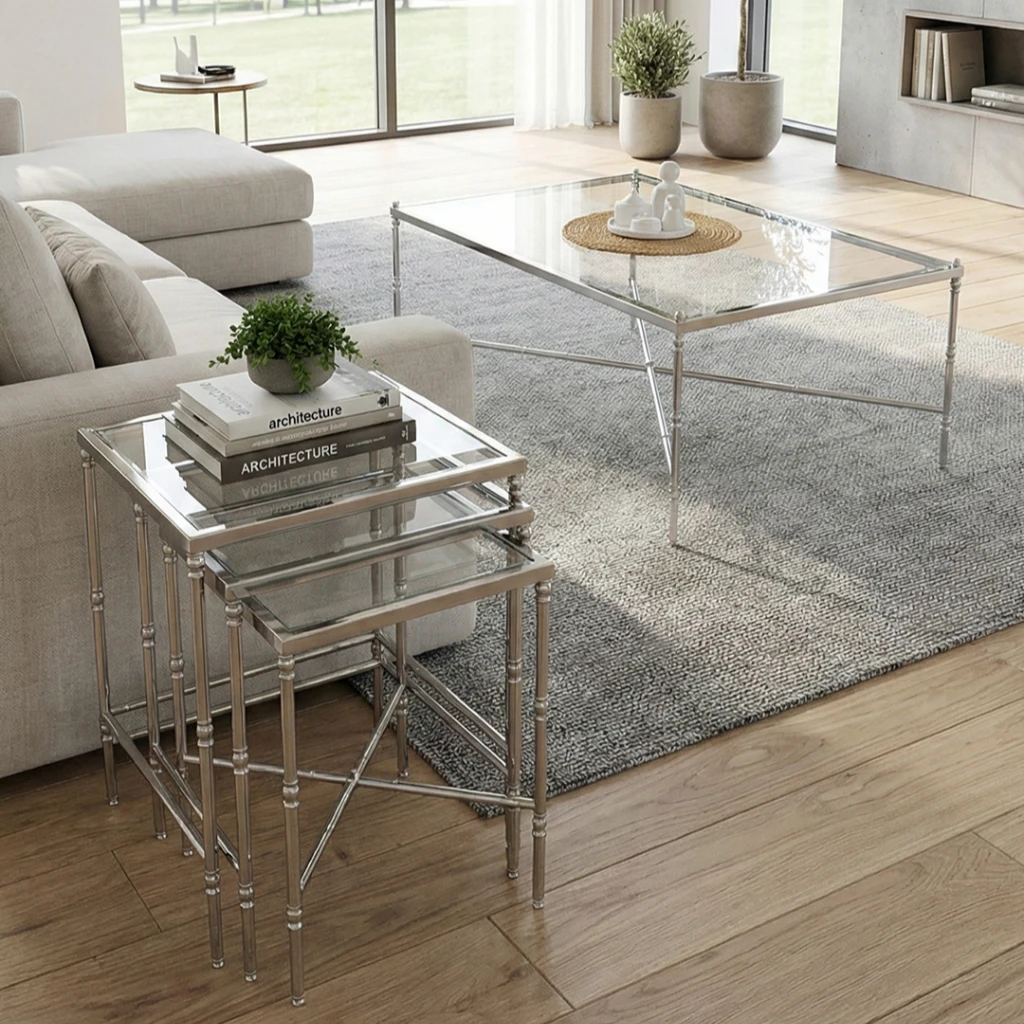 Crystal Zigon Sehpa - Görsel 3